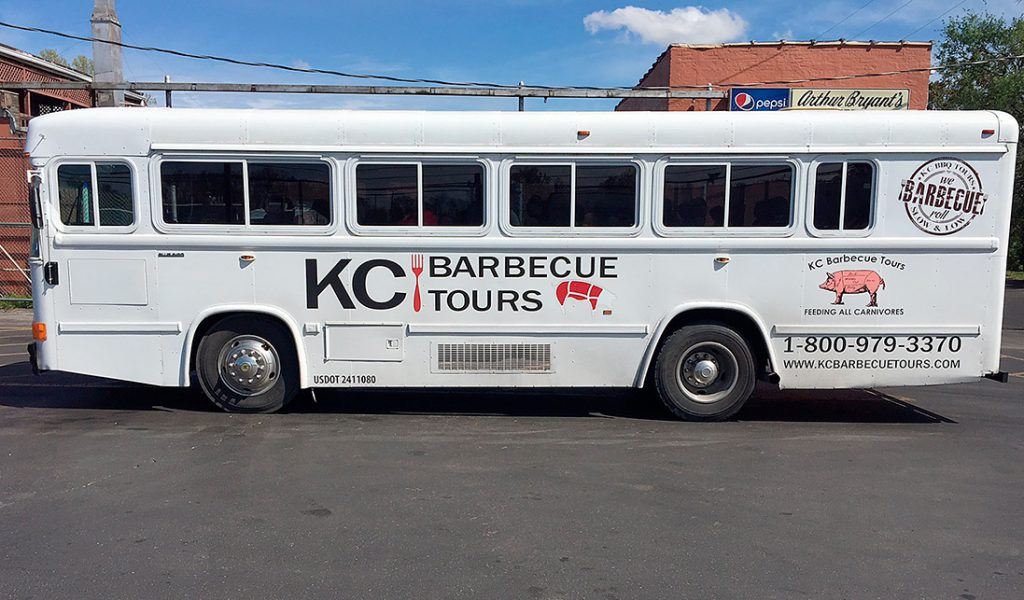 Sonny Bryant's Barbeque tour bus